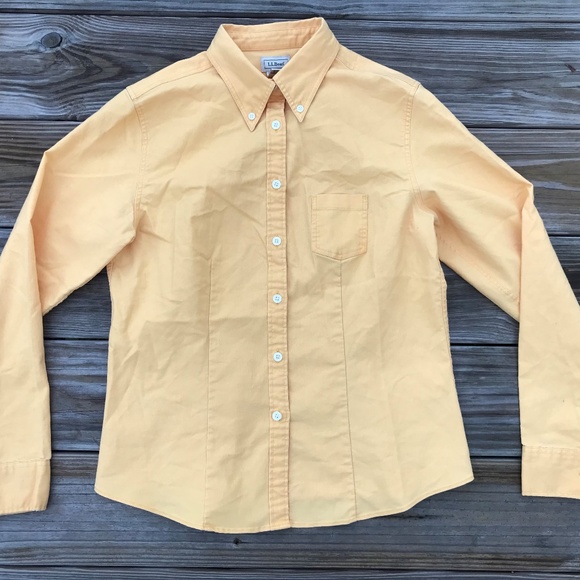 L.L. Bean Tops - L.L.Bean Women Button Front Shirt Casual LongSleev